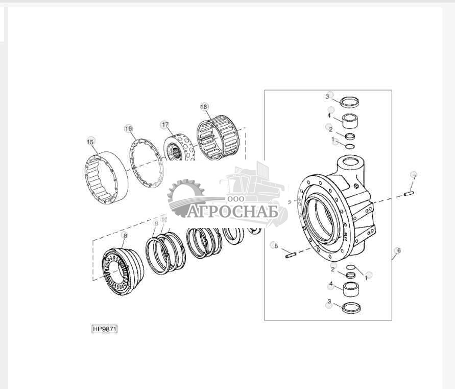 Inner Cover, Manifold and Packing 